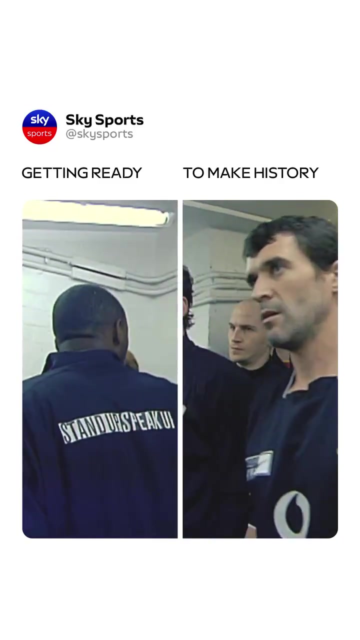 天空体育：基恩和维埃拉将于阿森纳对阵曼联的比赛中重聚