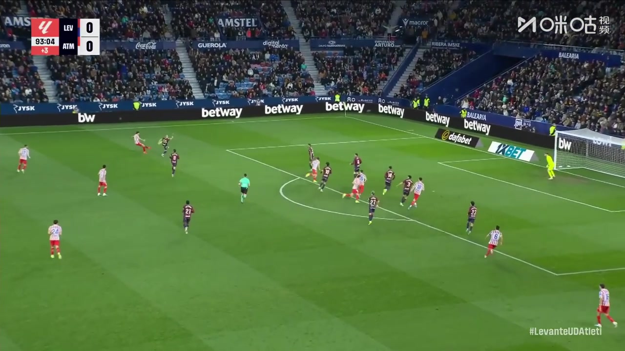 【集锦】西甲-瑟尔洛特重伤阿尔瓦雷斯10场球荒 马竞0-0莱万特