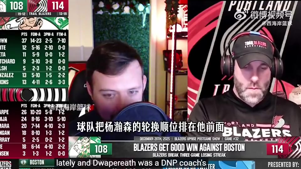 拓媒此前：瀚森轮换应在里斯之前！罗威缺席直接替补中锋