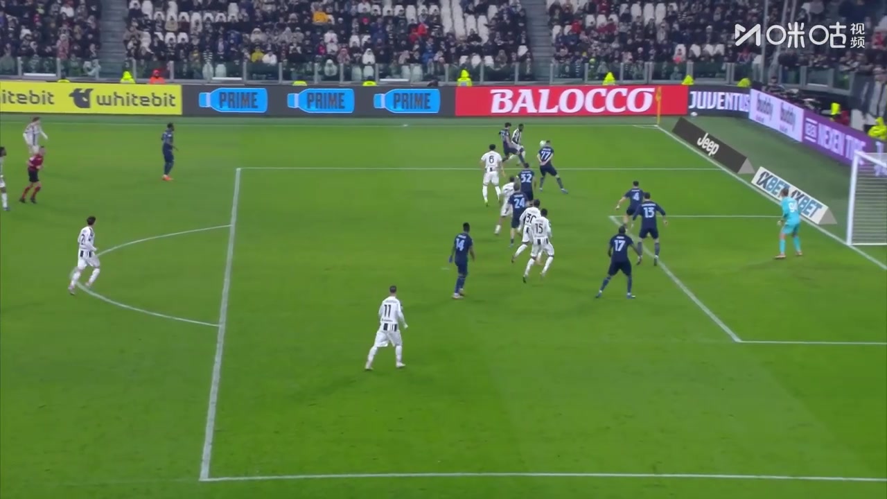 尤文补时2-2绝平拉齐奥！博加传中助攻卡卢卢头球破门！