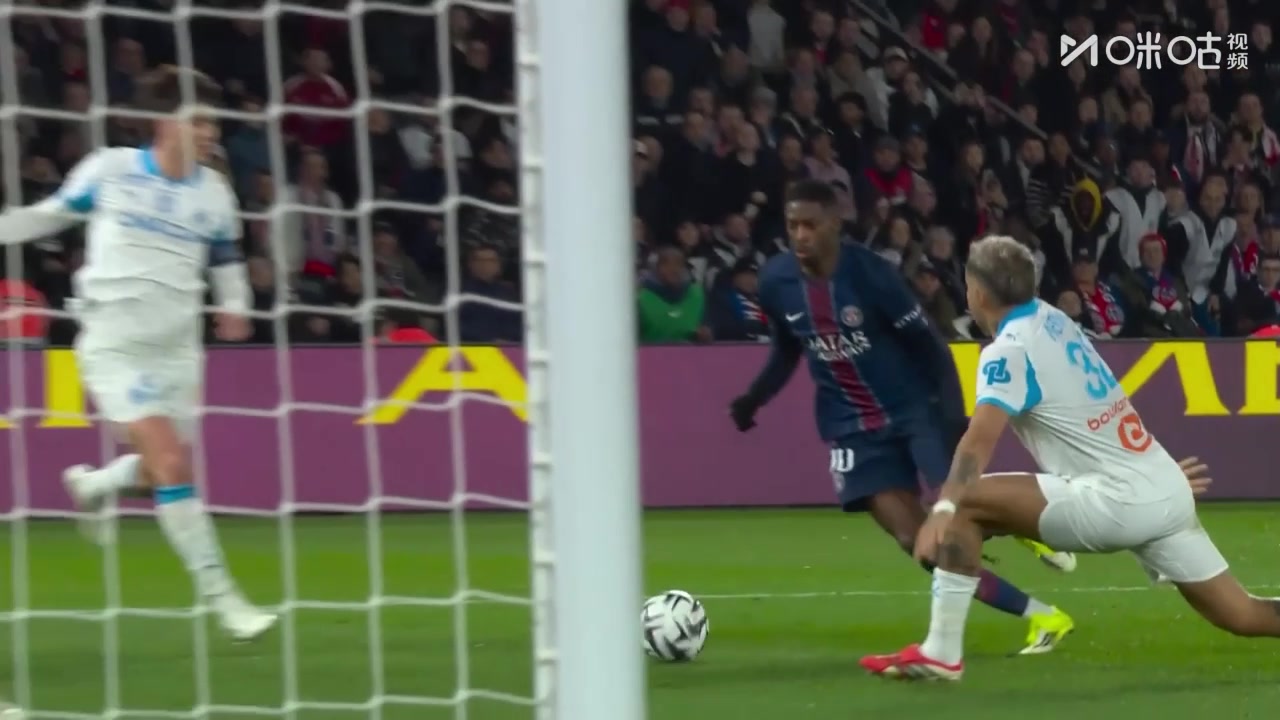 金球先生个人秀！登贝莱内切过人扣过防守小角度爆射破门！