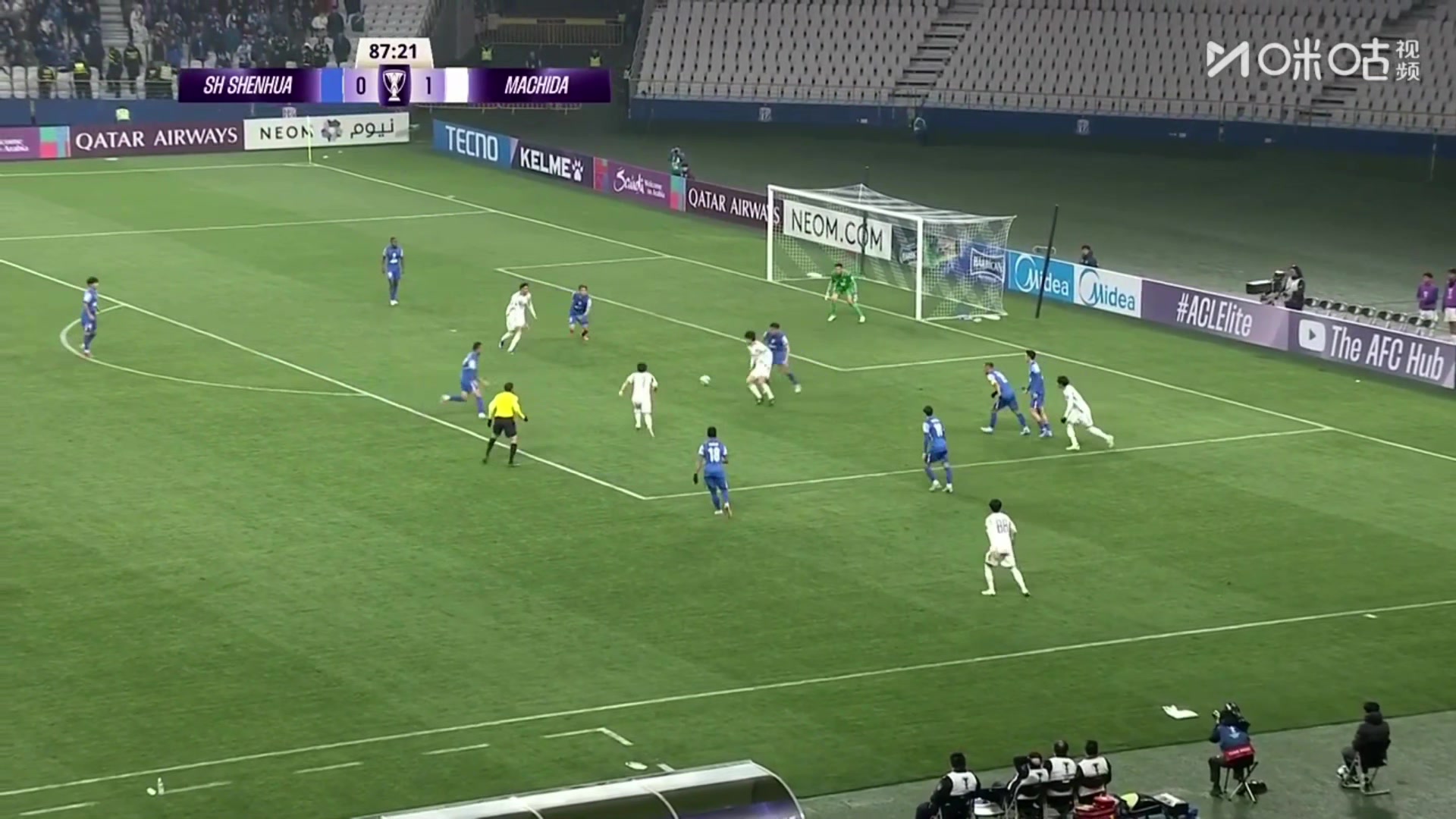 相马勇纪梅开二度！申花0-2落后町田泽维亚