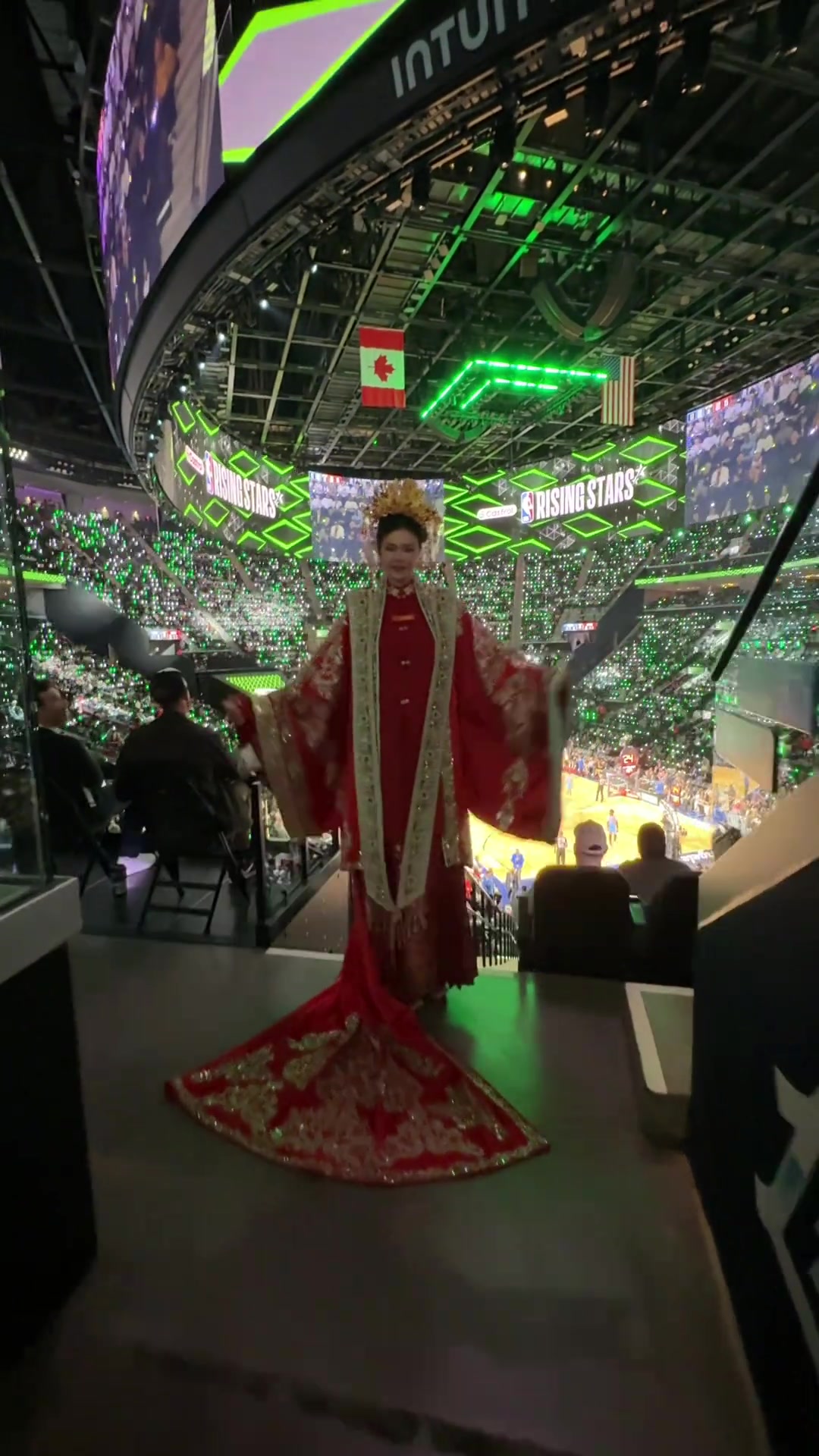 前女篮国手许诺晒穿汉服全明星之旅：这才是真正文化输出气场拉满