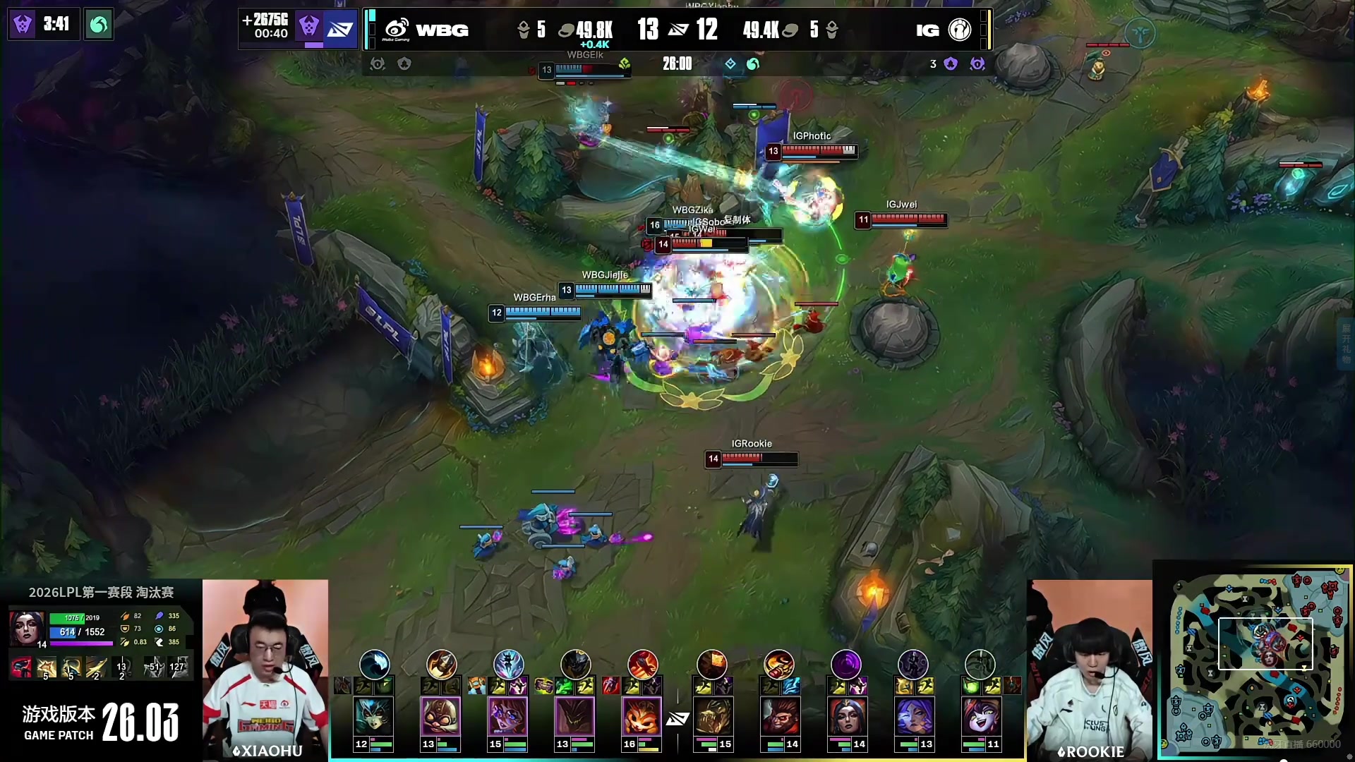 春天到了有人就要变猛了！Xiaohu阿萝拉R+EQ爆炸团战拿下五杀