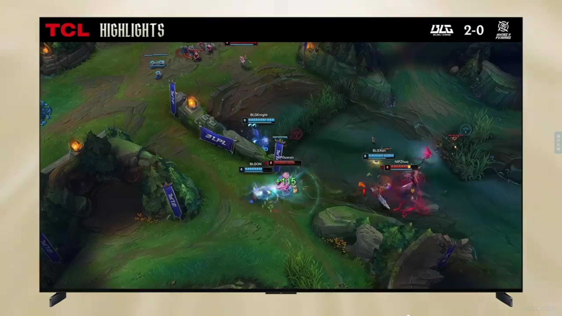LPL第一赛段 BLGvsNIP 第二局高光时刻