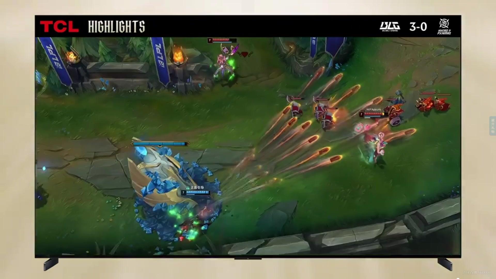 LPL第一赛段 BLGvsNIP 第三局高光时刻
