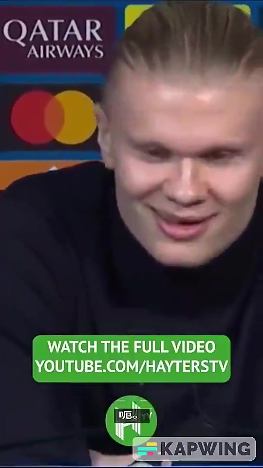 欧冠又遇！记者曾说：你永远都没机会效力皇马巴萨！哈兰德：你想让我说啥？