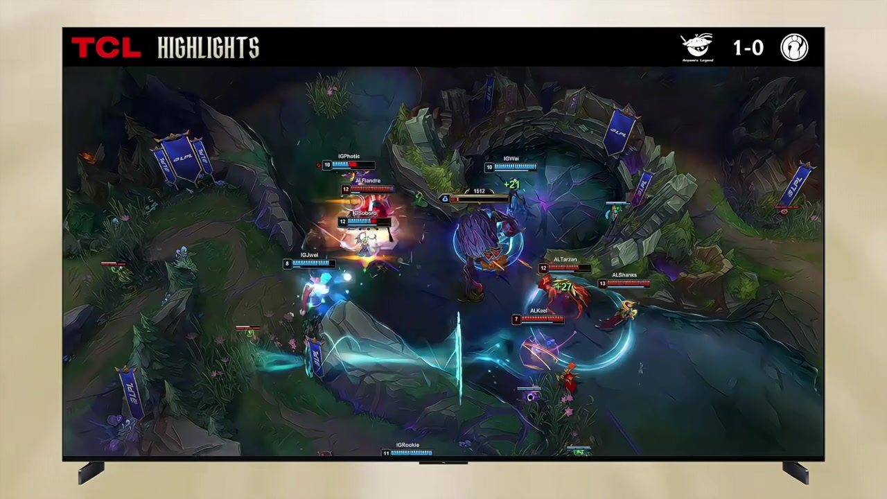 LPL第一赛段淘汰赛 AL vs iG第一局高光时刻