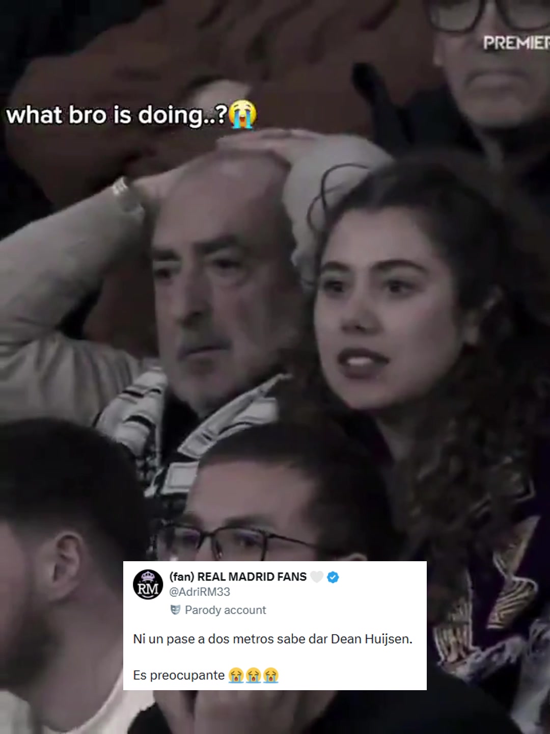 皇马球迷崩溃：赫伊森连两米传球都传不出去