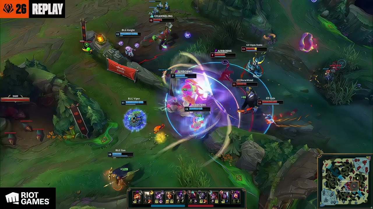 Bin大哥太有操作了！纳尔抓到破绽趁机击杀G2两人