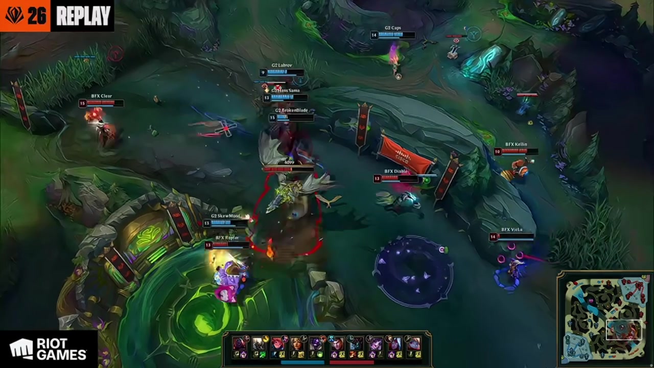 关键气泡！Cspa团战输出拉满 G2一波0换5大获全胜