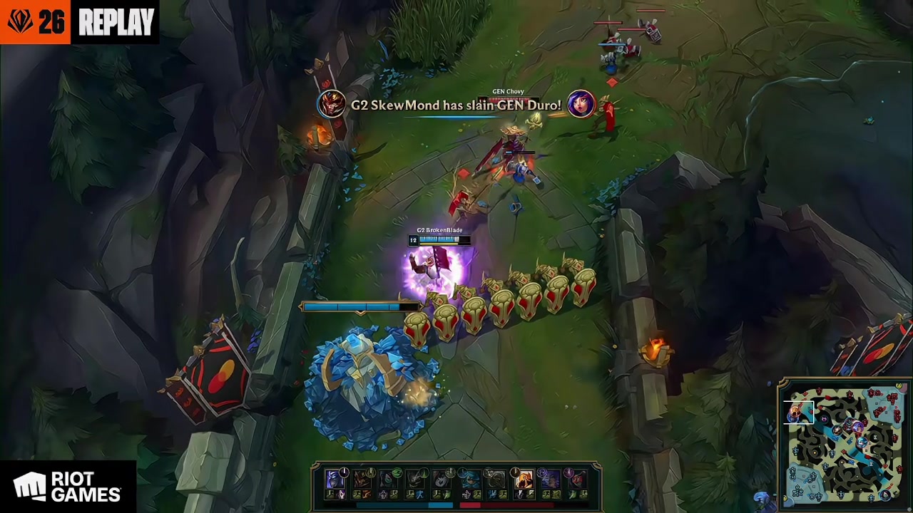 他同意了！Chovy沙皇交大后被Brokenblade慎单杀