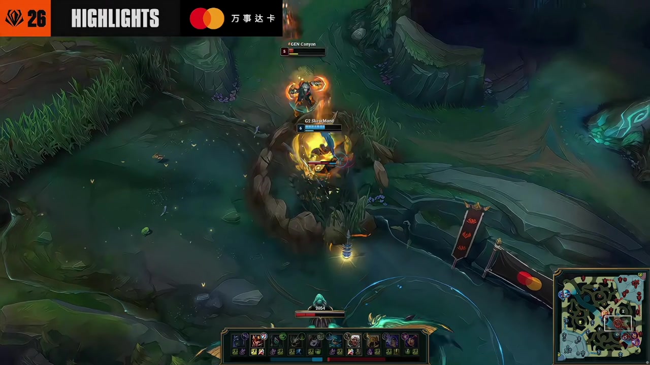 全球先锋赛小组赛 GENvsG2 第三局高光时刻
