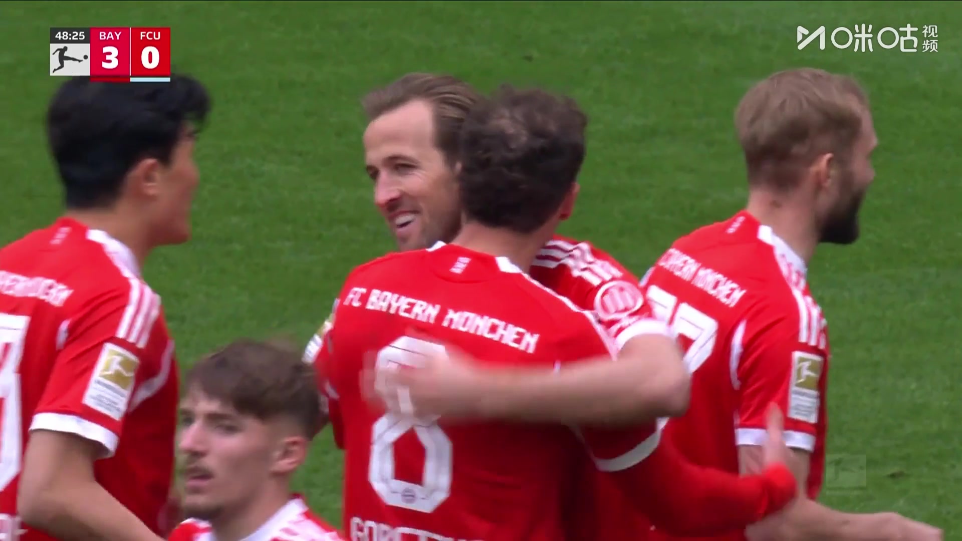 根本防不住!凯恩高难度打门攻入联赛第31球,拜仁3-0领先!