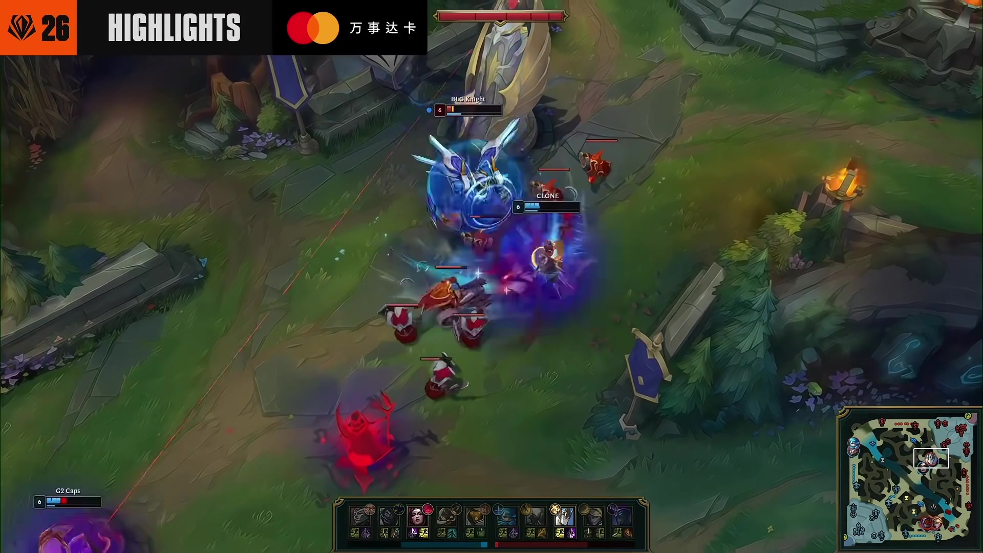 先锋赛总决赛 BLGvsG2 第二局高光时刻