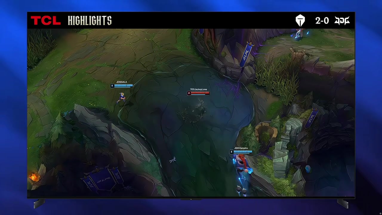 LPL第二赛段组内赛 JDGvsTES 第二局高光时刻