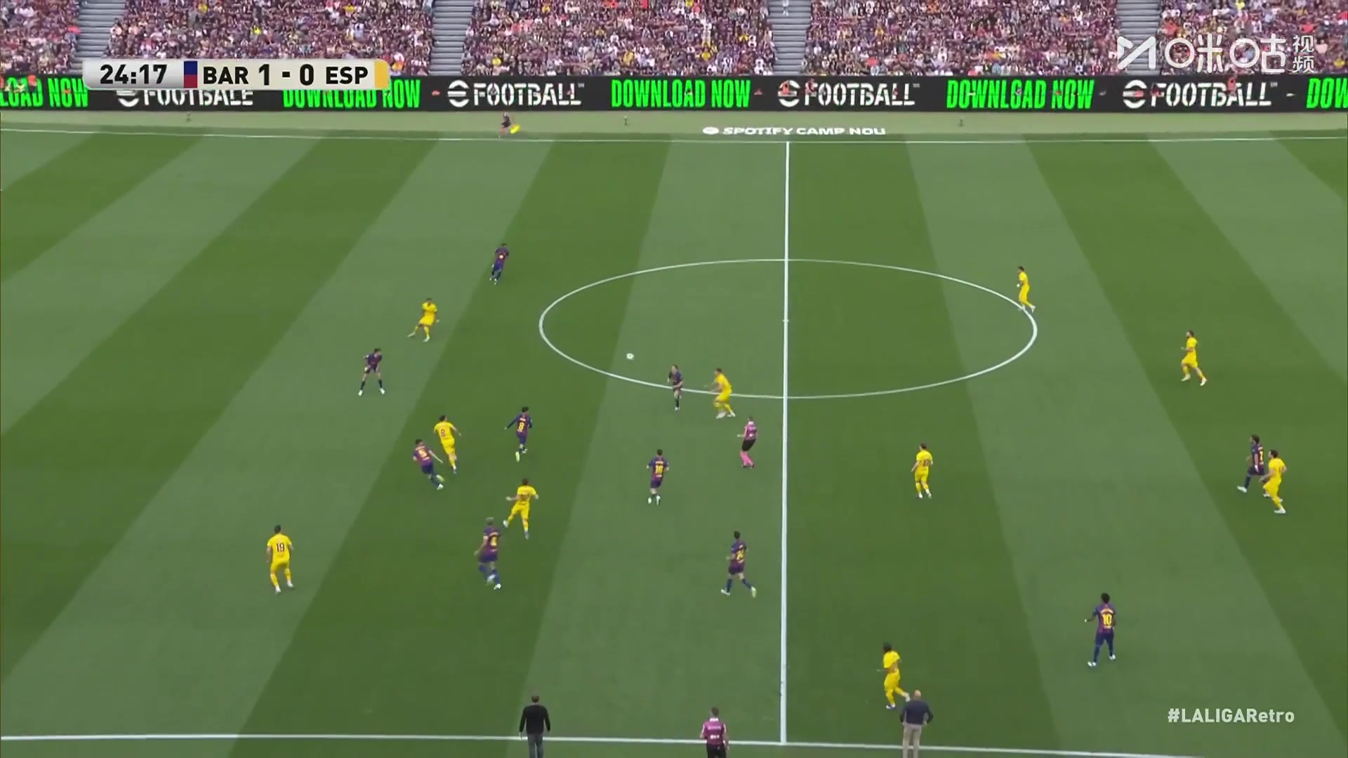 俩人都挺秀！亚马尔外脚背直塞，费兰单刀巧射破门