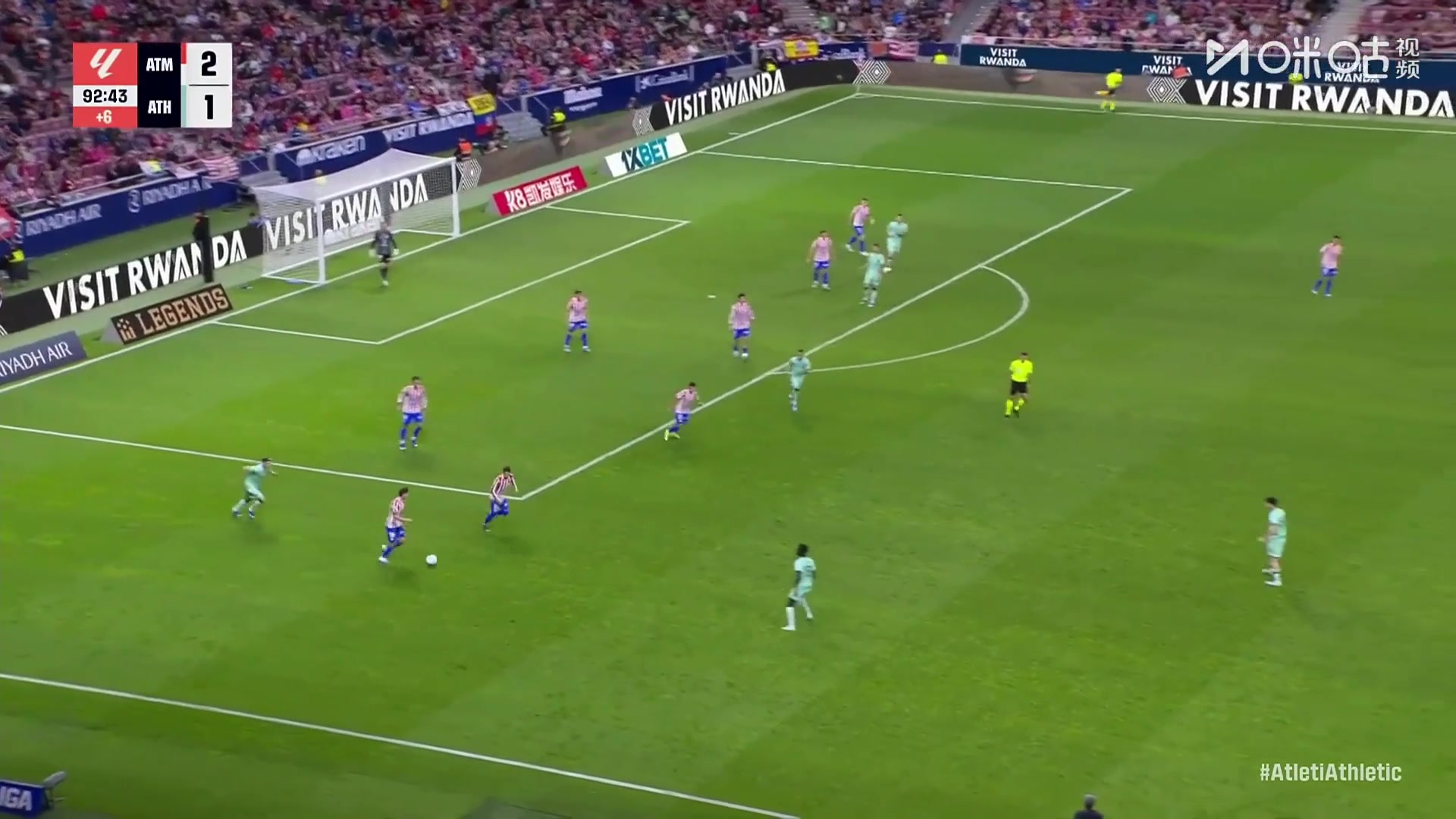 杀死比赛！莫利纳长传，瑟尔洛特前场单刀抽射破门