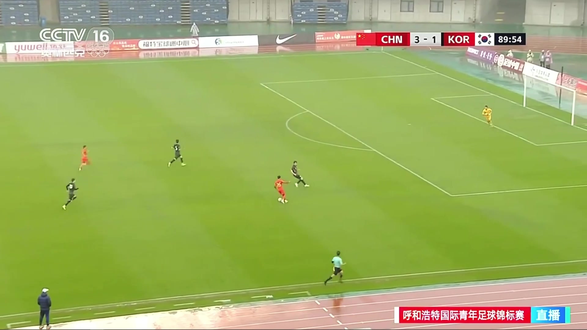 U16国足反击4-1韩国！贺炜赞叹：韩国兵力都在禁区回不来了
