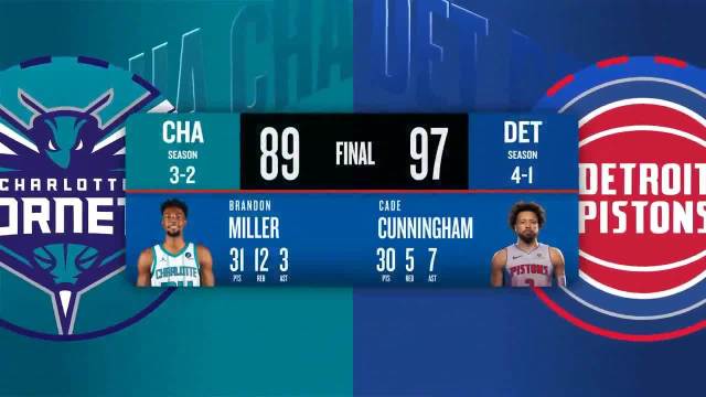 2026年10月29日NBA常规赛 黄蜂 - 活塞 全场录像