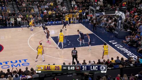 2026年10月29日 NBA常规赛 湖人 - 快船 精彩镜头
