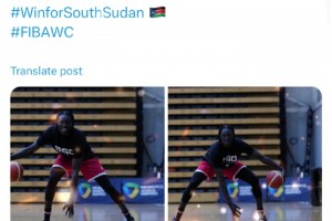 周琦顶的住吗？南苏丹晒加布里埃尔训练图 四肢看着真的细长