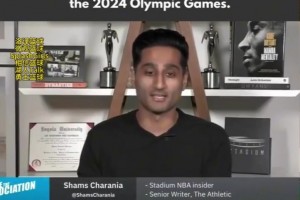 Shams：詹姆斯想要参加2024年的奥运会，并联手库里、杜兰特等人