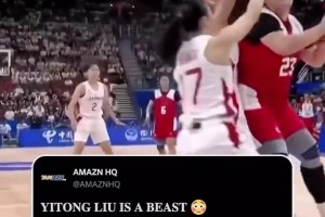 火到国外！外媒：刘禹彤就是个内线野兽！甚至有人称比王哲林硬
