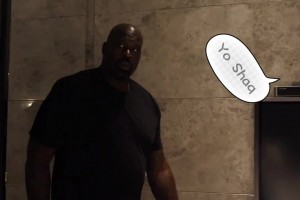 张志磊与奥尼尔梦幻联动！奥尼尔：肌肉不错啊 大个子