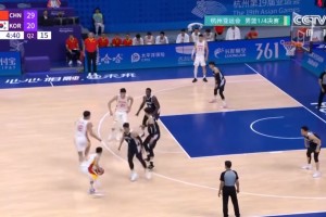 恐怖火力！中国男篮连续得分飚出14：0进攻波！