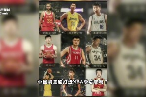 若是图片的中国男篮史上最强阵容合体 能打进NBA季后赛吗？
