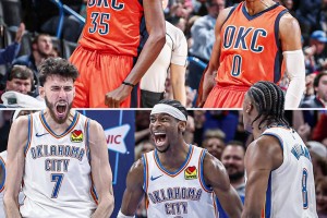  4-0 sweep! The last time Thunder advanced to the second round of the playoffs, it was Durant and Weishao who led the way!