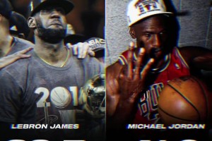 ESPN投NBA历史最佳FMVP：16年詹姆斯领先93年乔丹