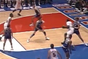 大人乱入幼儿园！奥尼尔在大学时候竟然是这么打球的！