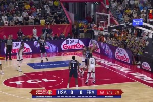 法国冲进男篮决赛！再次对阵美国？19年世界杯法国爆冷淘汰美国