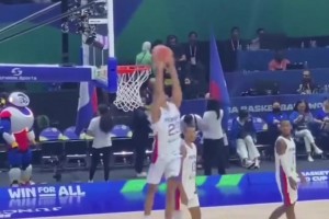 菲律宾男篮不止克拉克森，这个暴跳男阿班多也很恐怖