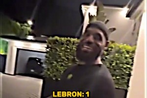 经典名场面！詹姆斯和布莱斯PK投篮！布莱斯最后自信回头三分！