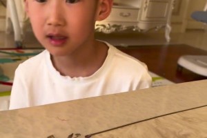 周琦儿子：我要学好英语当明星 跟中国男篮重返奥运会