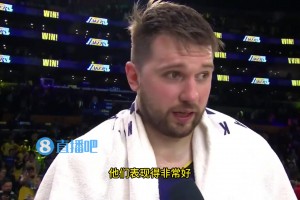 电风扇投进6个三分！东契奇：他好几次都不出手，我让他多投一点！