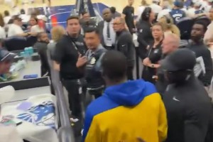 森林狼主场保安透露：一名球迷对追梦发表种族歧视言论，随后被逐出球馆！