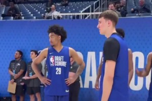 今年的NBA状元大热库珀弗拉格联合试训数据出炉