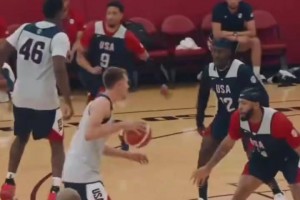 到底啥水平？虽然体测一般，但弗拉格确实对位爆过不少NBA球星