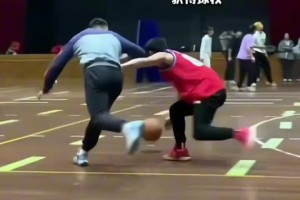难道这就是功夫篮球，还好冲突没有升级哈哈