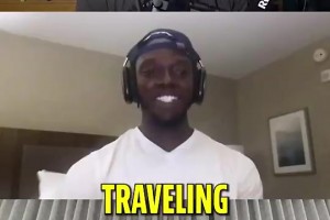 真敢说啊！乔治此前：詹姆斯指挥交通时经常走步，但裁判都不管