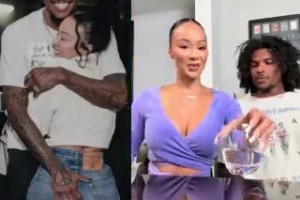 杰伦格林大23岁的女友用小魔术戏耍，两人太甜蜜了吧！