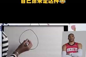 回归火箭！卡佩拉名场面：在纸上画哈登头像，让哈登威少猜