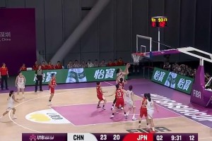 日本女篮队员一看到张子宇在篮下接球，基本都放弃了防守抵抗！