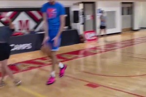 普通人想突破NBA职业球员切特的防守有多难？