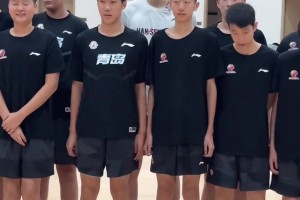 会有下一个杨瀚森吗？杨瀚森重回青岛训练基地和小球员们合影留念