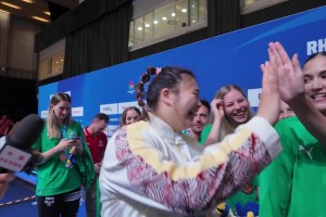 关系还不错！刘禹彤：大运会女篮互相分享榨菜、玩游戏成了朋友